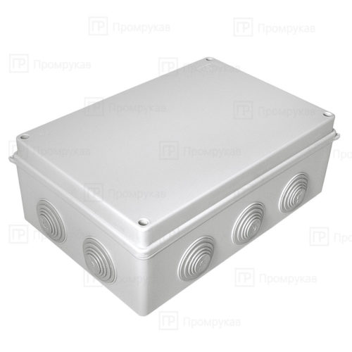 Коробка распределительная для ОУ безгалогенная 260х175х90 IP55 УХЛ4 упаковка 7шт